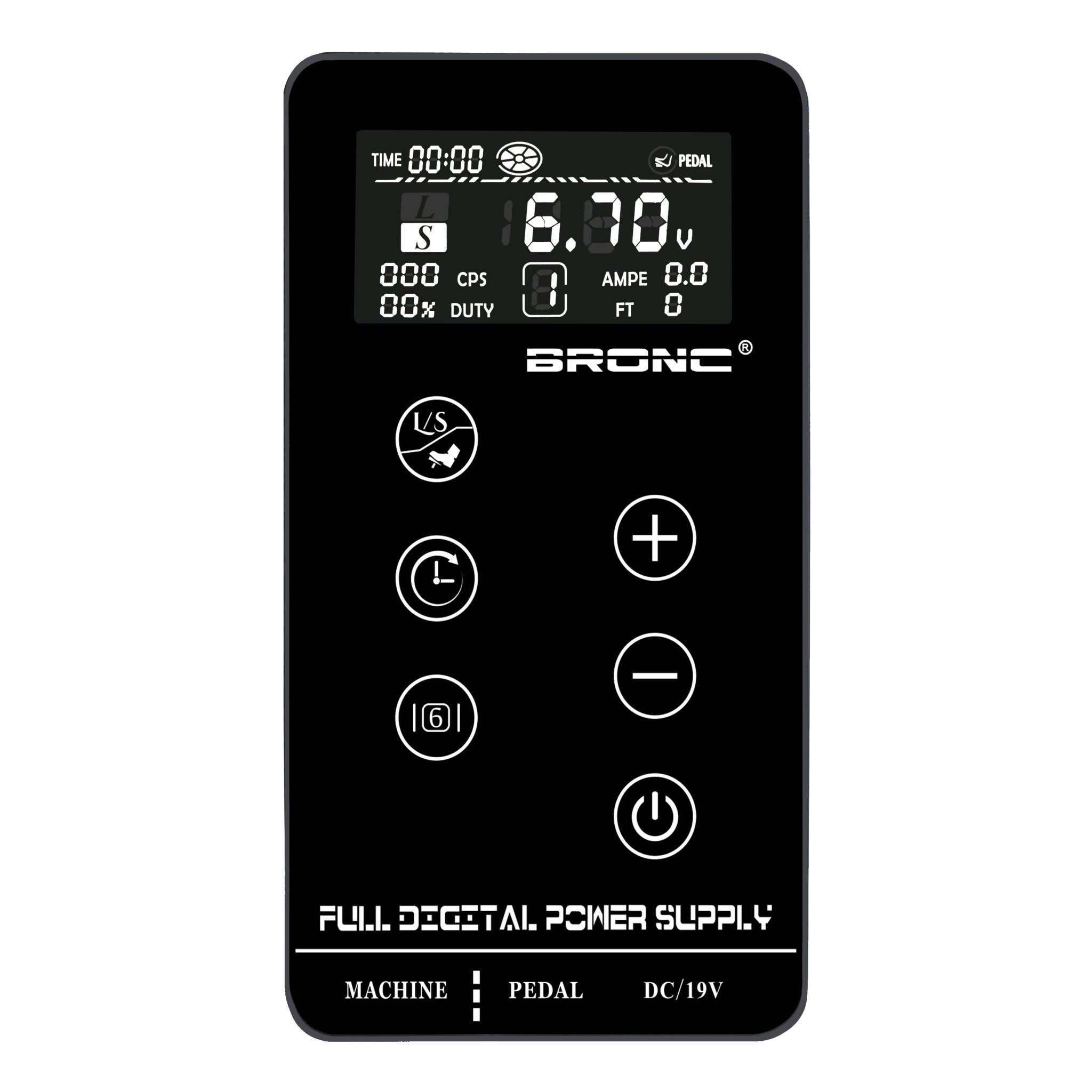 New Bronc Power Supply In 3 Ampere - BRONC TATTOO SUPPLY