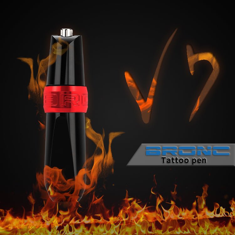 New Powerful Bronc V7 Tattoo Pen Machine - BRONC TATTOO SUPPLY