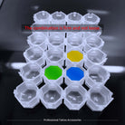 Tattoo ink cups studio accessories 200 PCS - Set of 200 tattoo ink cups for studio use.