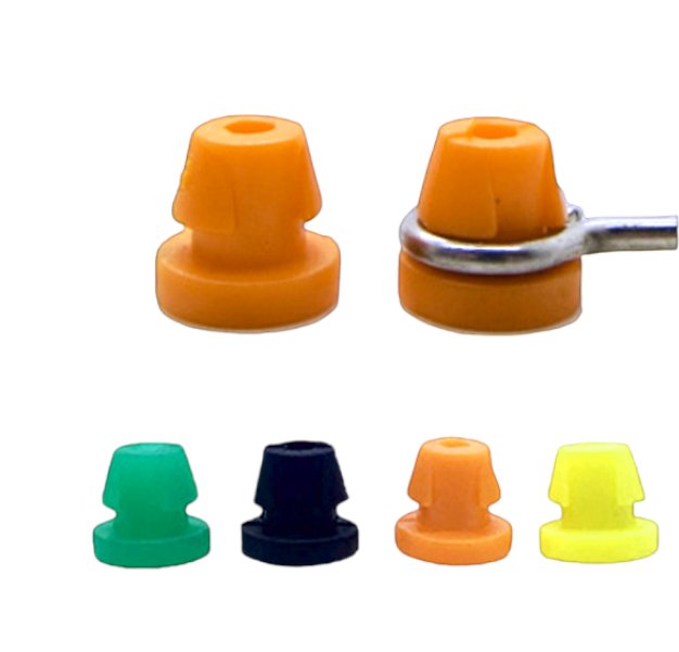 Tattoo Needle Grommets 50 PCS - Set of 50 tattoo needle grommets.