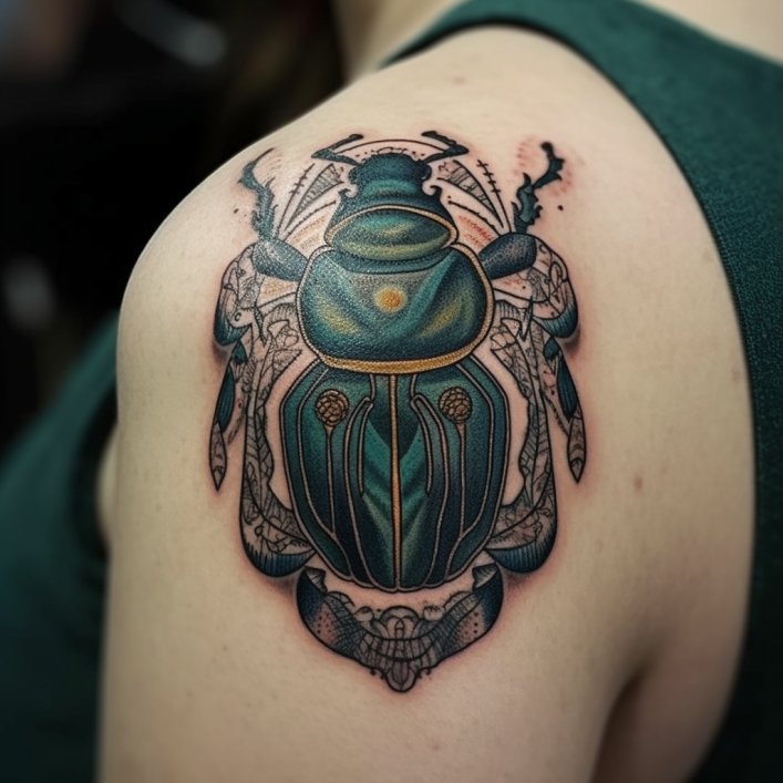 What does a scarab tattoo mean? - BRONC TATTOO SUPPLY