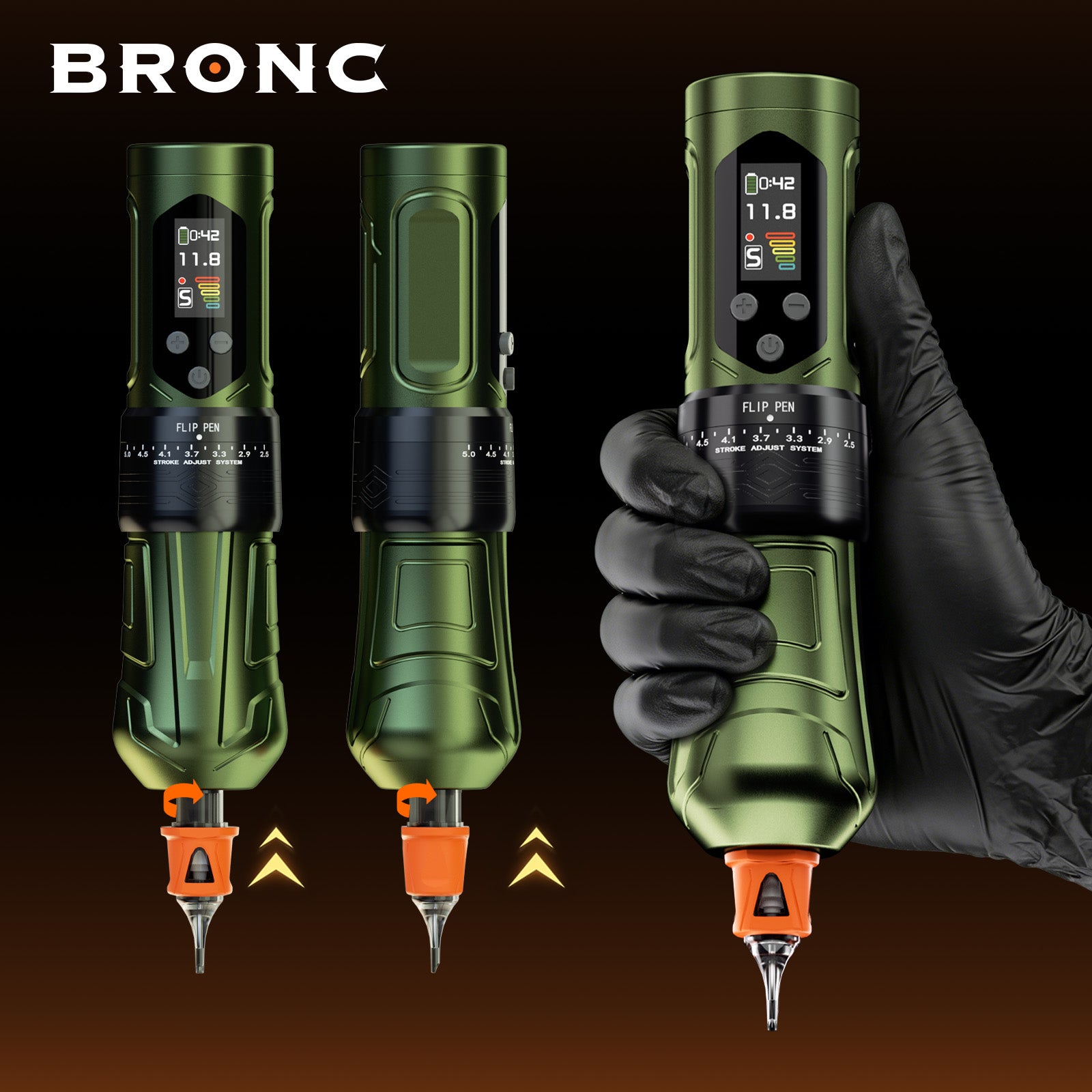 bronc tattoo machine