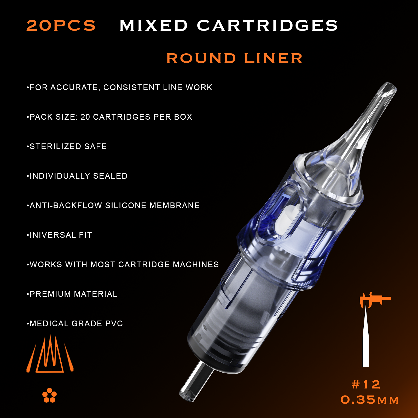 bronc tattoo cartridge