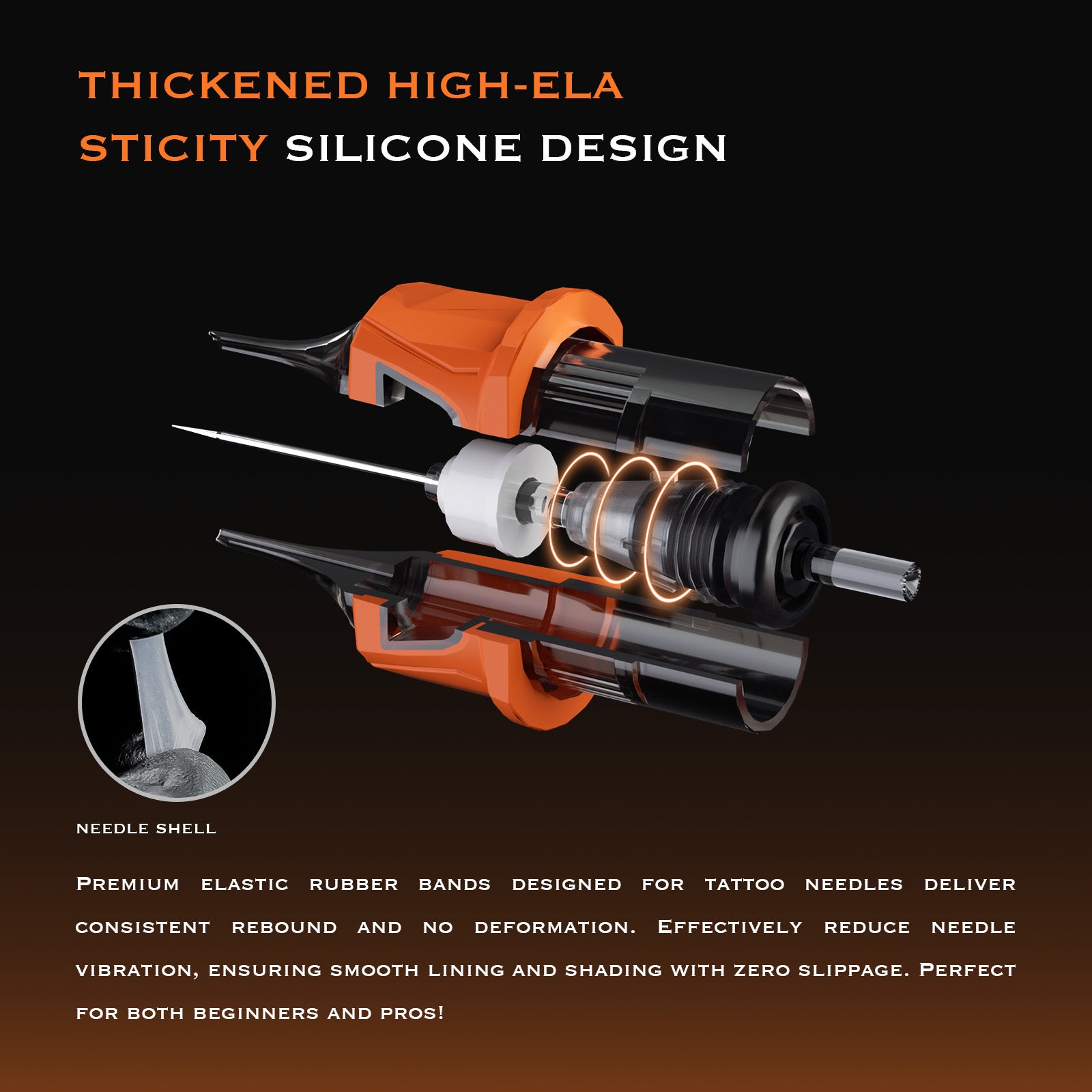 Bronc tattoo cartridges - Round liners