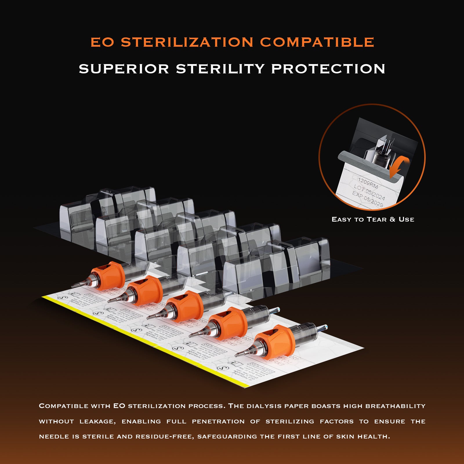 Bronc tattoo cartridges - Round liners