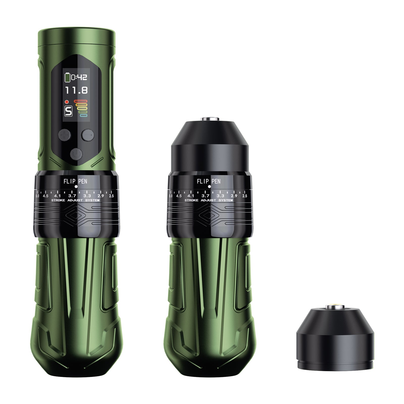 Wireless tattoo machine by Bronc Tattoo Supply