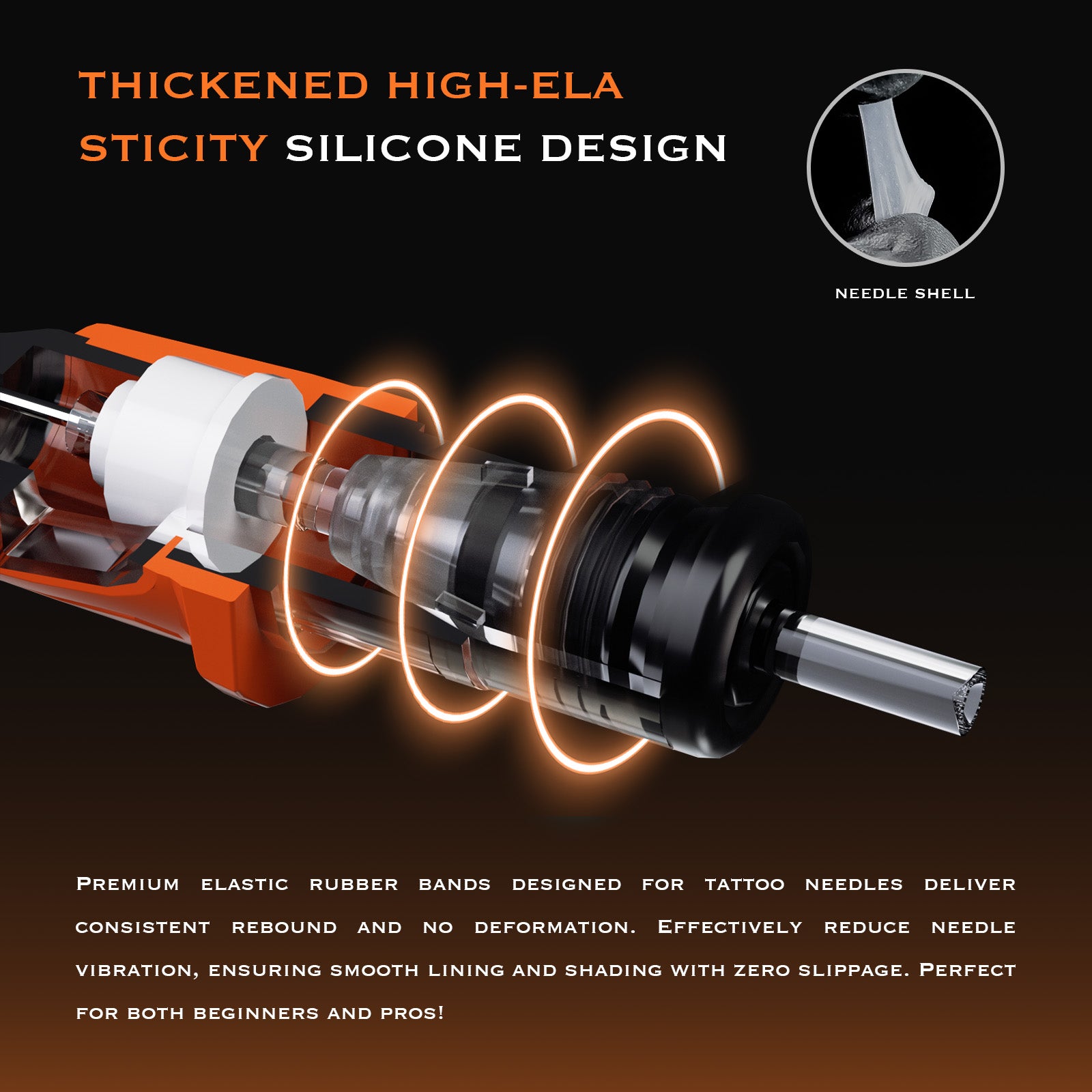 Bronc tattoo cartridges - Round liners