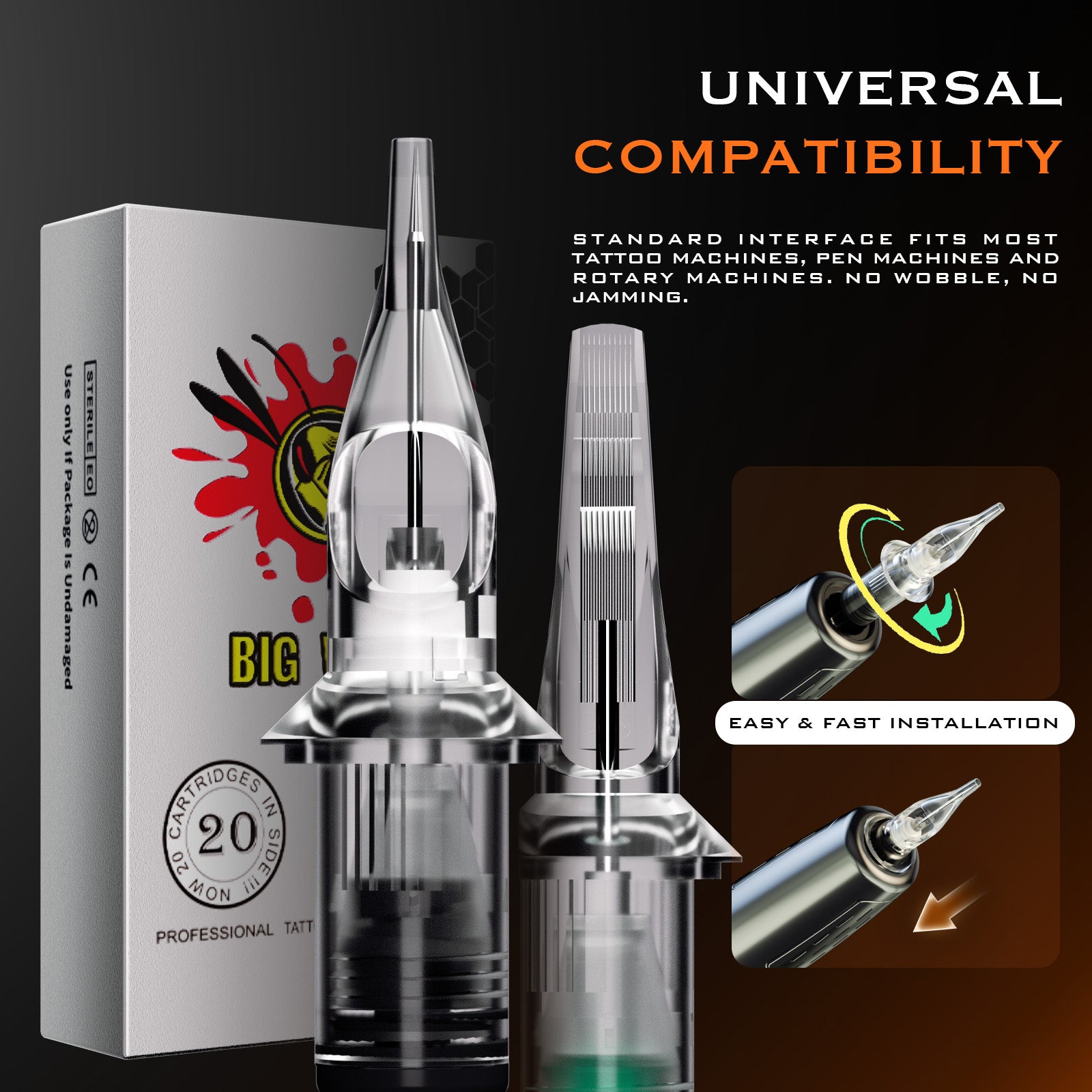 bronc tattoo cartridges
