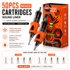 Bronc tattoo cartridge