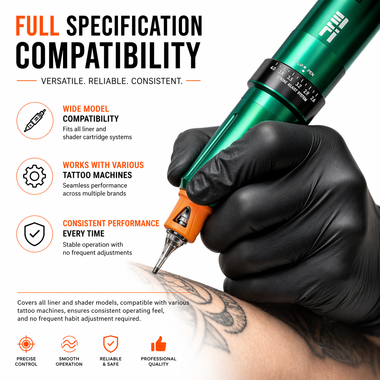Bronc tattoo cartridges