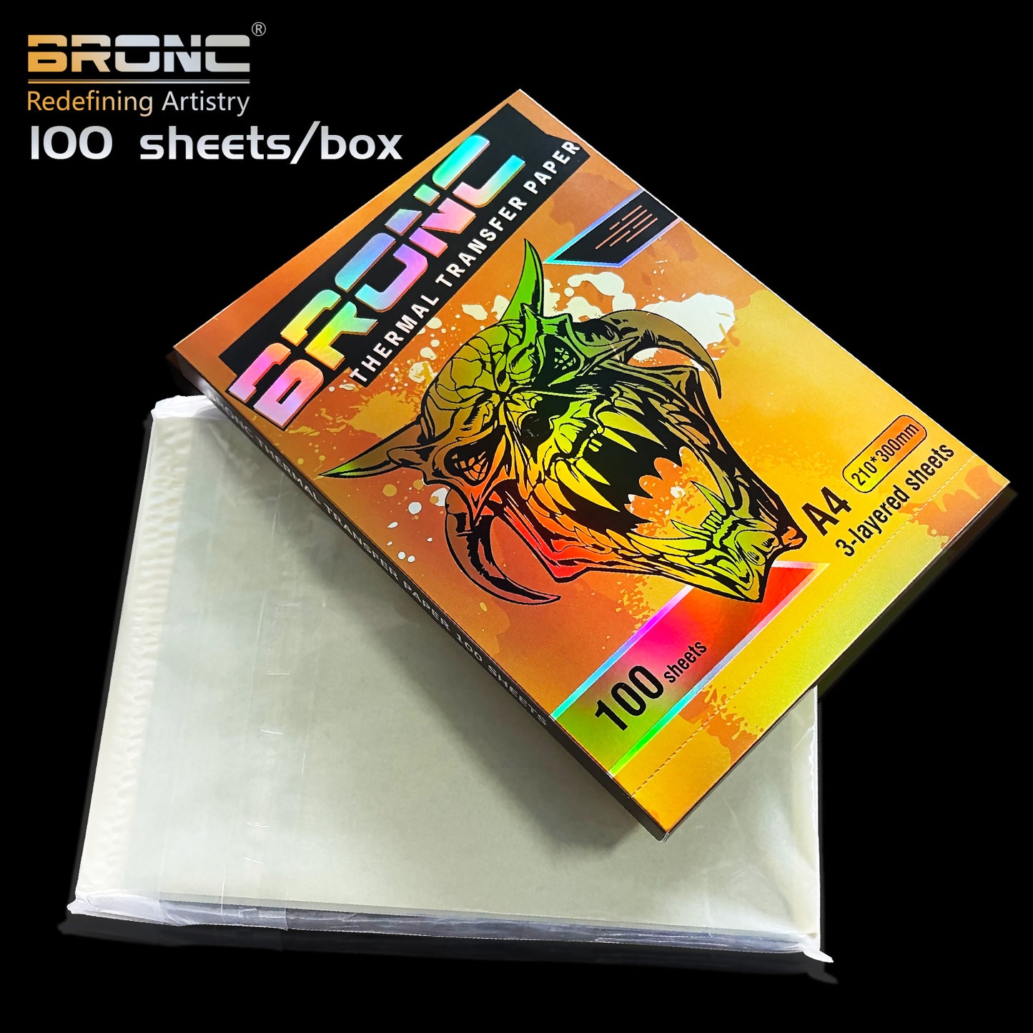 Bronc Thermal Stencil Paper