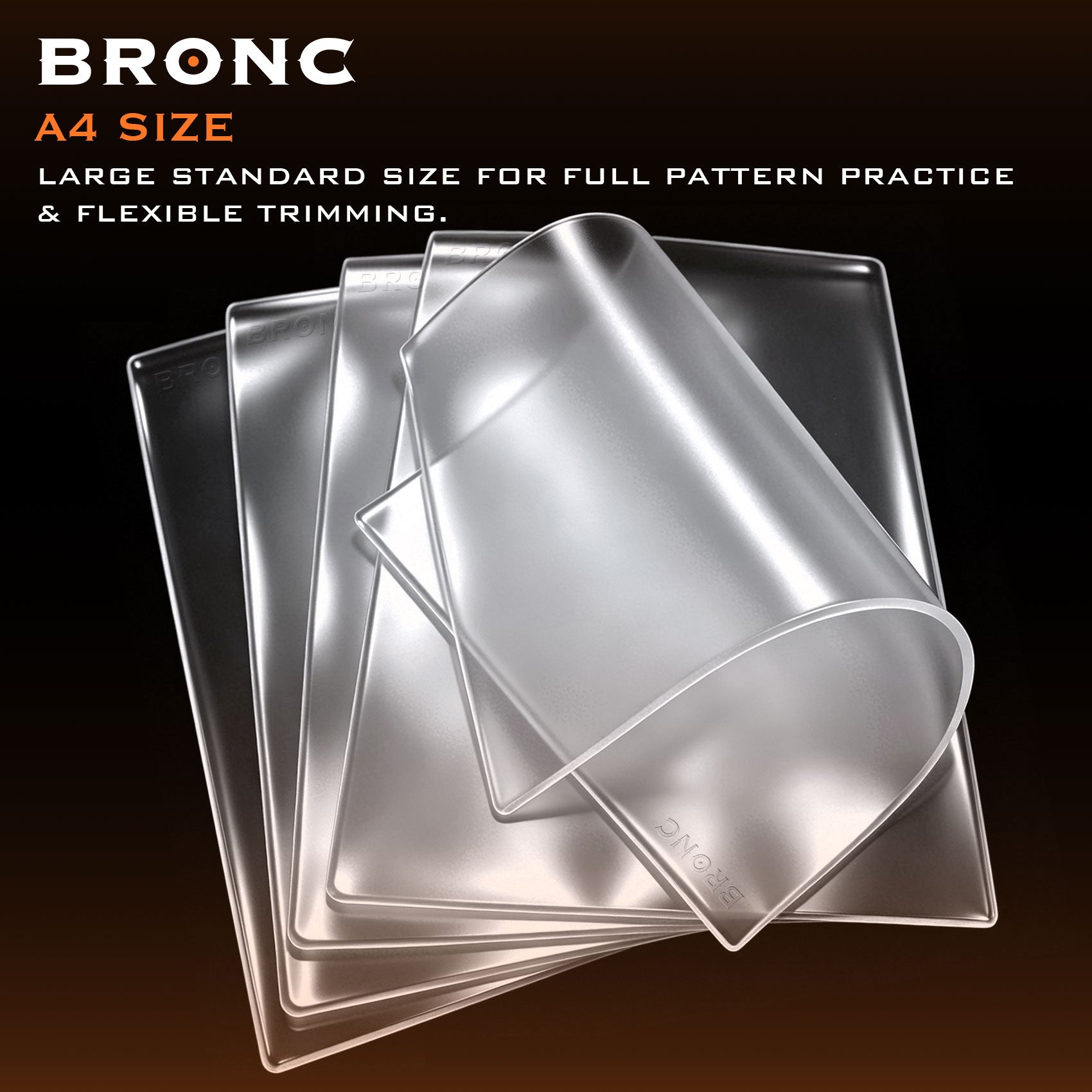 BRONC High-Transparency Tattoo Practice Skin