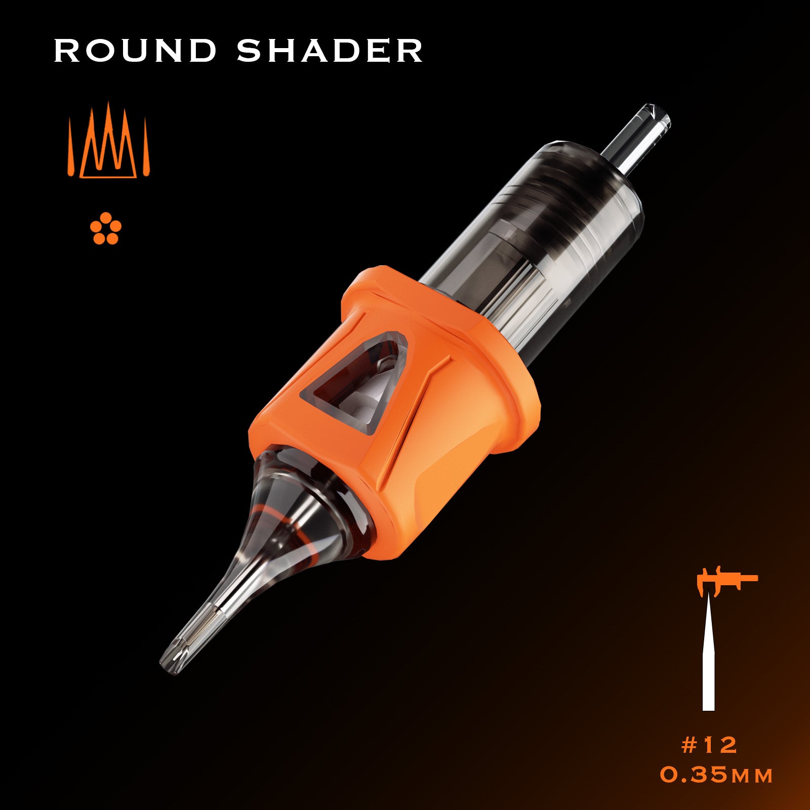 Bronc tattoo cartridges - round shader