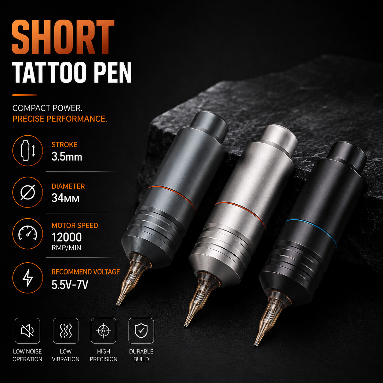 Bronc tattoo pen