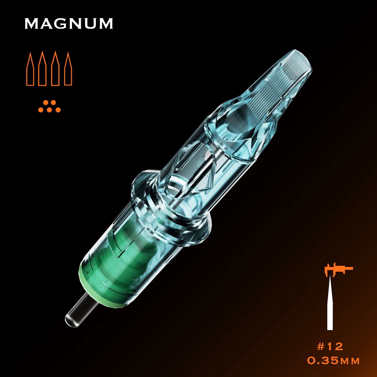 Bronc tattoo cartridges - Magnums, Round Shaders and Round liners