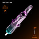 Bronc tattoo cartridges - Purple round liners, round shaders, magnums and curve magnums