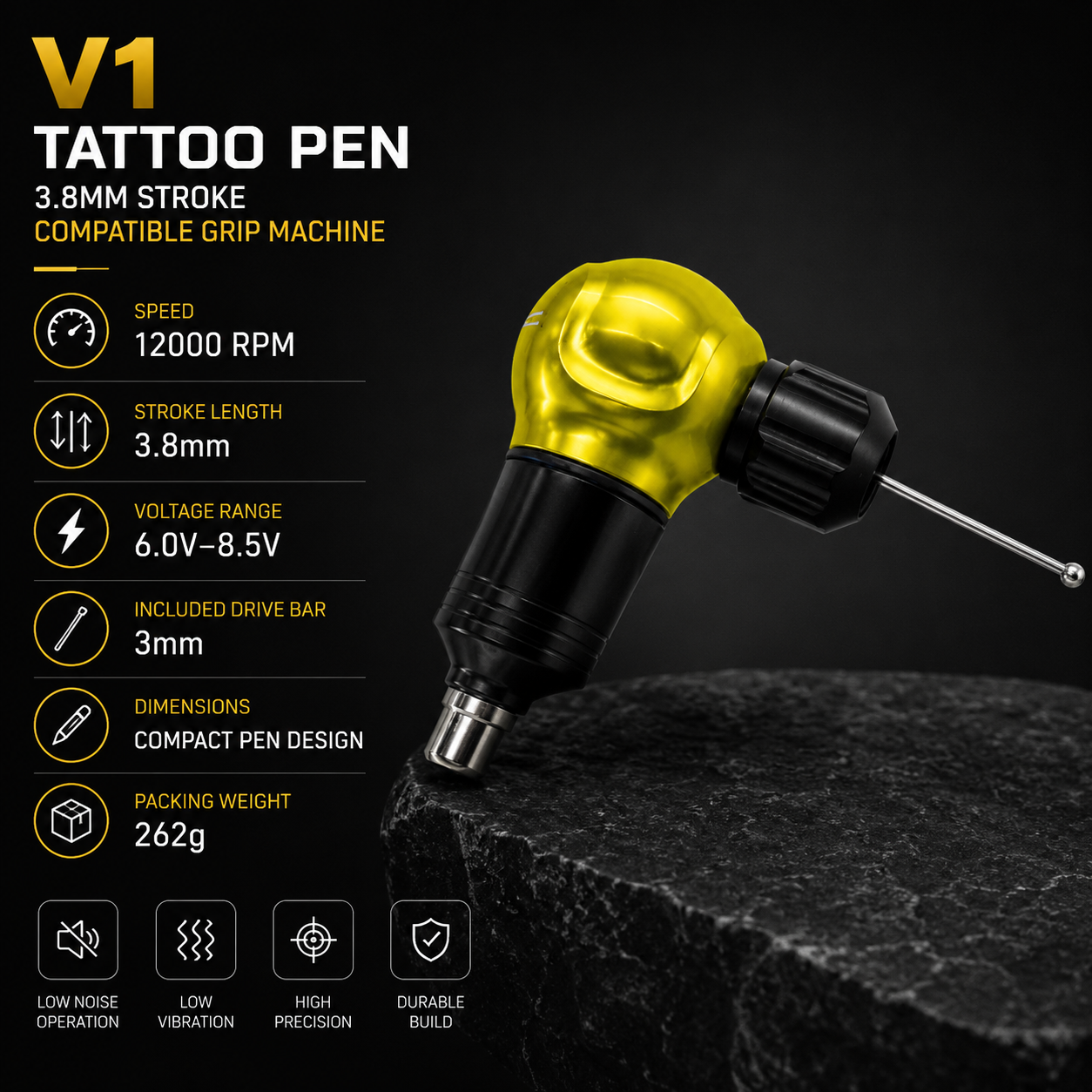 Bronc tattoo pen