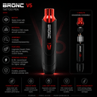 Bronc Tattoo Pen V5 Tattoo Pen Machines BRONC V5