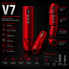 BRONC V7 Wireless Tattoo Pen Lightweight 4.0mm Stroke Machine BRONC V7 Wireless Tattoo Pen Lightweight 4.0mm Stroke Machine
