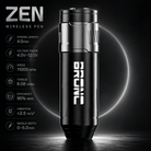 BRONC ZEN Short Wireless Tattoo Pen BRONC ZEN Wireless Short Tattoo Pen | Compact Power & 4.0mm Stroke