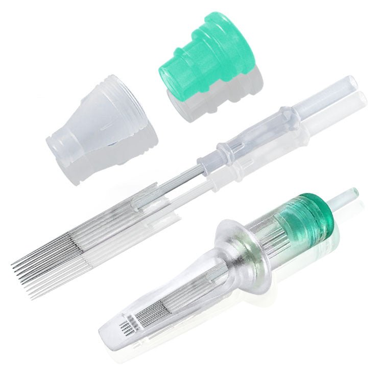 BIGWASP Cartridges Needle Matte Transparent-Magnums - BRONC TATTOO SUPPLY