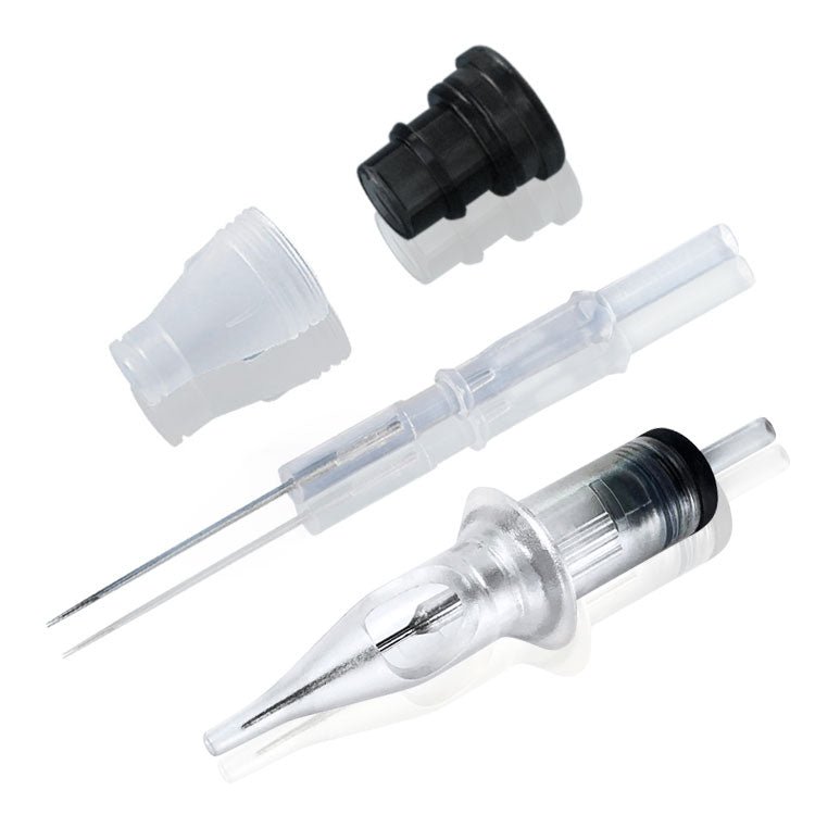 BIGWASP Cartridges Needle Matte Transparent-Round Shader - BRONC TATTOO SUPPLY