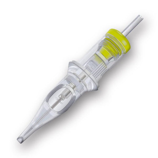 BIGWASP Cartridges Needle Transparent &Textured Needles-Round Shader - BRONC TATTOO SUPPLY