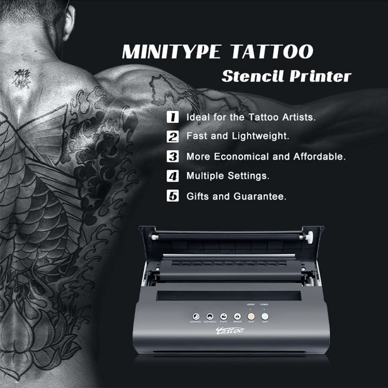 Bronc MT200 Thermal copier machine - BRONC TATTOO SUPPLY