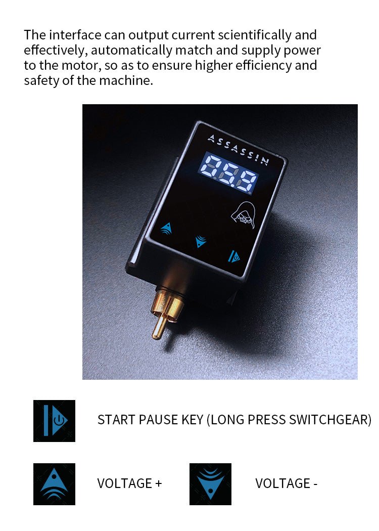 Bronc Rechargable Wireless battery TPN-038 - BRONC TATTOO SUPPLY