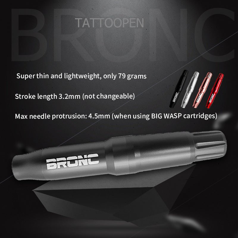 Bronc Rotary Tattoo & PMU Pen V4 - BRONC TATTOO SUPPLY