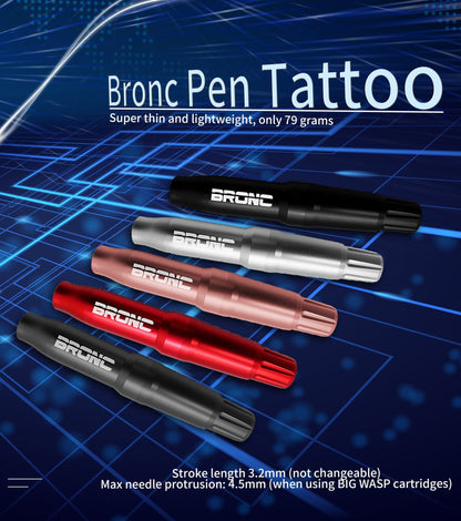 Bronc Rotary Tattoo & PMU Pen V4 - BRONC TATTOO SUPPLY