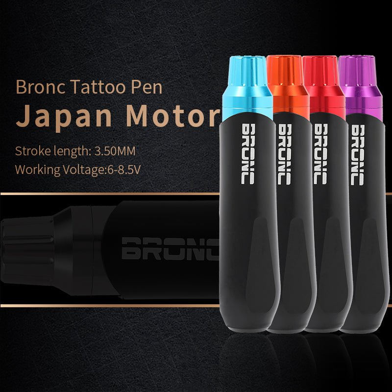 Bronc Tattoo Pen with Japan Motor - BRONC TATTOO SUPPLY