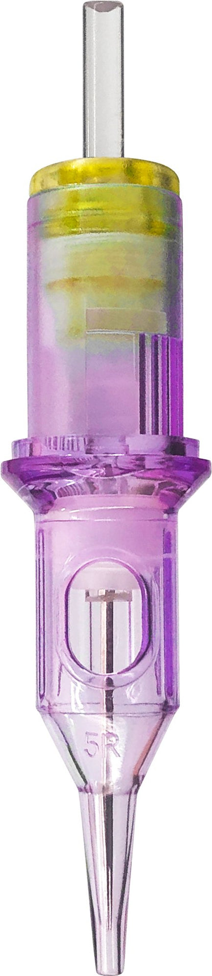 MICEYA Needle Cartridges Purple-Round Shader - BRONC TATTOO SUPPLY