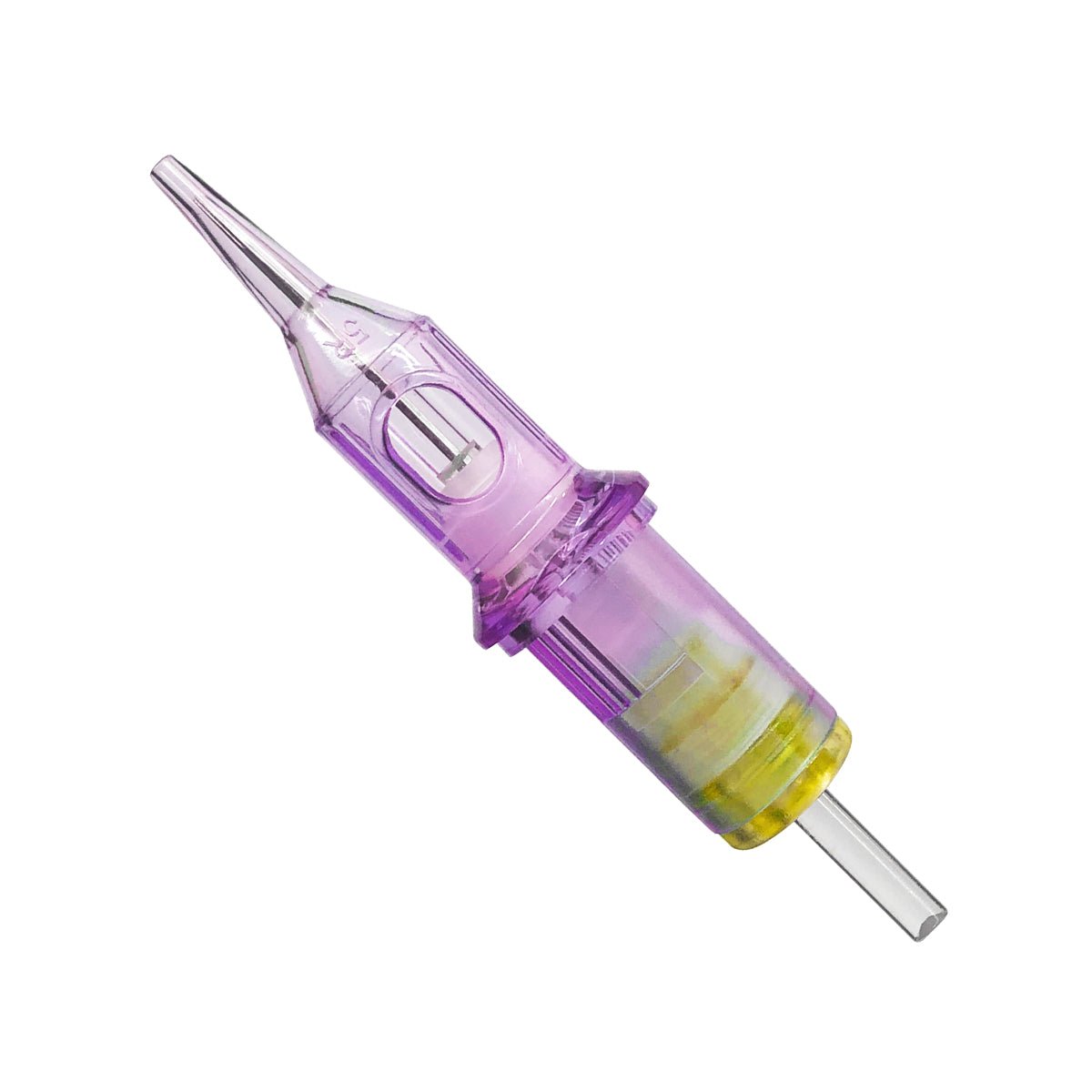 MICEYA Needle Cartridges Purple-Round Shader - BRONC TATTOO SUPPLY