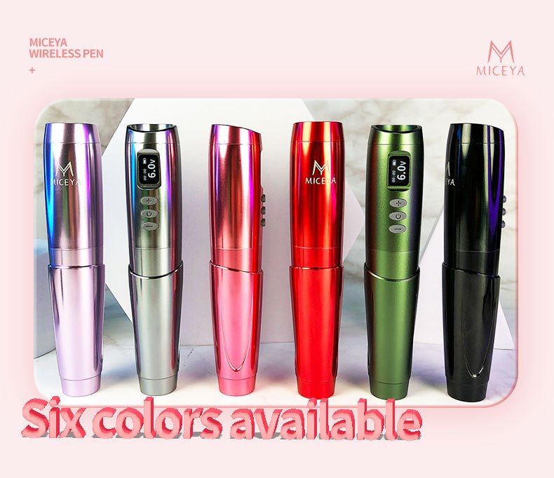 MICEYA Tulipa Wireless Pen For PMU & Tattoo - BRONC TATTOO SUPPLY