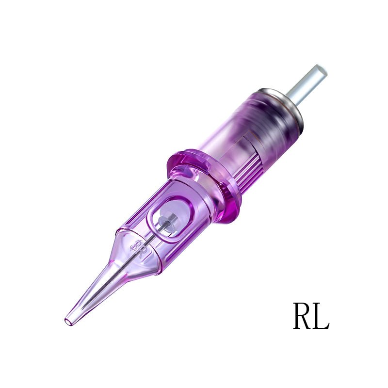 Hummingbird Tattoo Cartridge Needle Purple Round Liner - Purple round liner cartridge needle by Hummingbird.