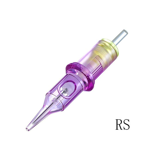 Purple Needle Cartridges Round Shader - BRONC TATTOO SUPPLY