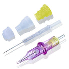 Purple Needle Cartridges Round Shader - BRONC TATTOO SUPPLY