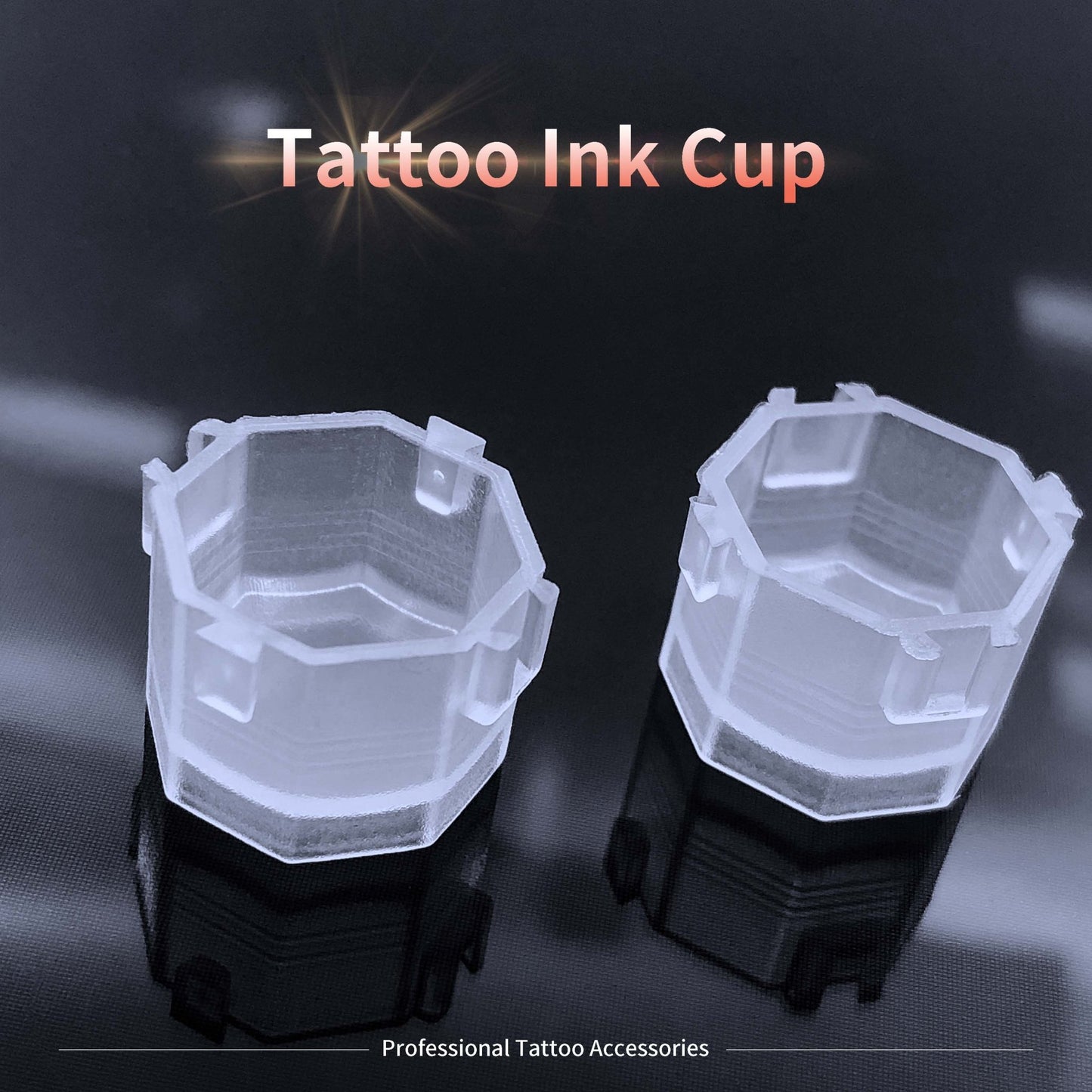 Tattoo ink cups studio accessories 200 PCS - BRONC TATTOO SUPPLY